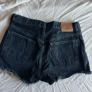 Levi's Dark Denim Women Shorts